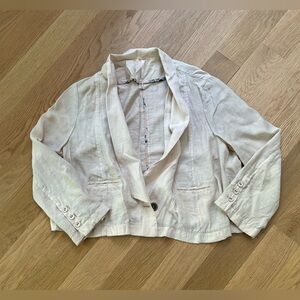Free People lightweight cropped jacket Size XS